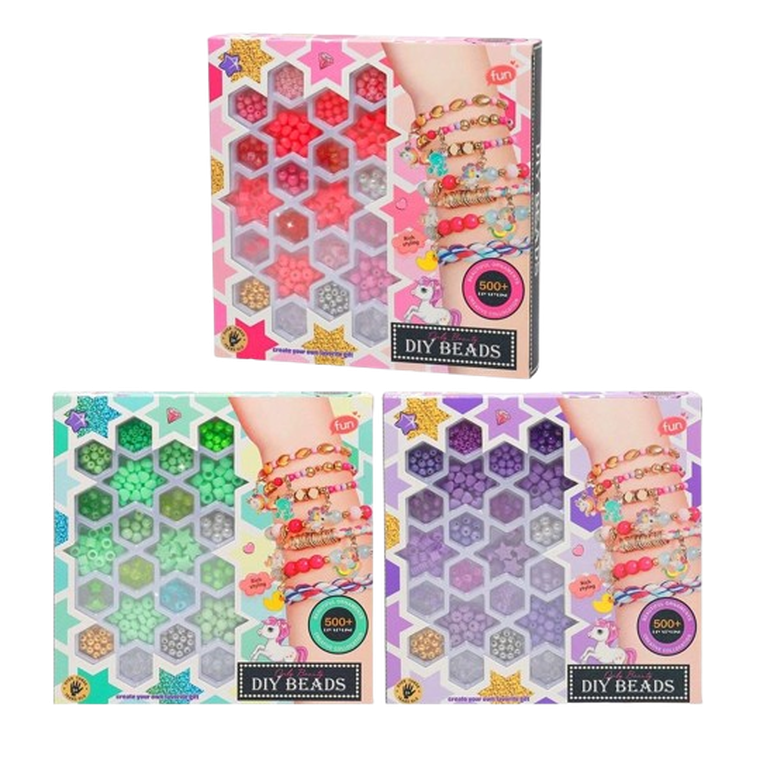 Trifox, koraliki do tworzenia biżuterii, zestaw kreatywny