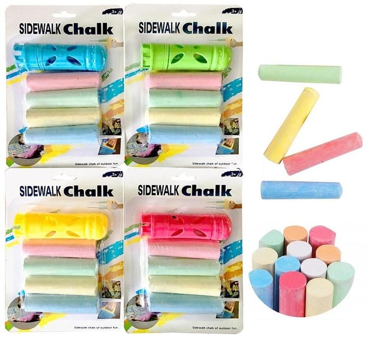 Trifox, kreda kolorowa, 4 szt.