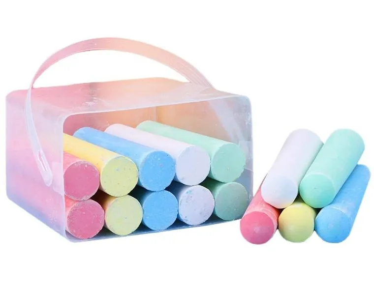 Trifox, kreda kolorowa, 5 kolorów, 15 szt.