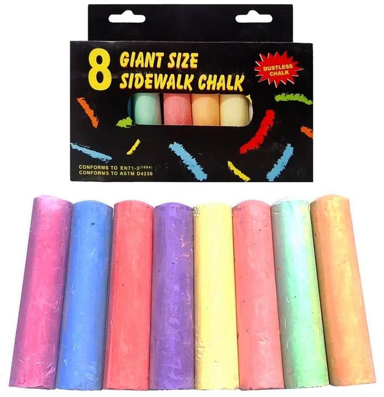 Trifox, kreda kolorowa, 8 kolorów