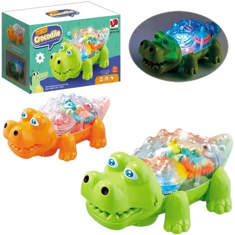 Trifox, krokodyl, zabawka interaktywna, 1 szt.