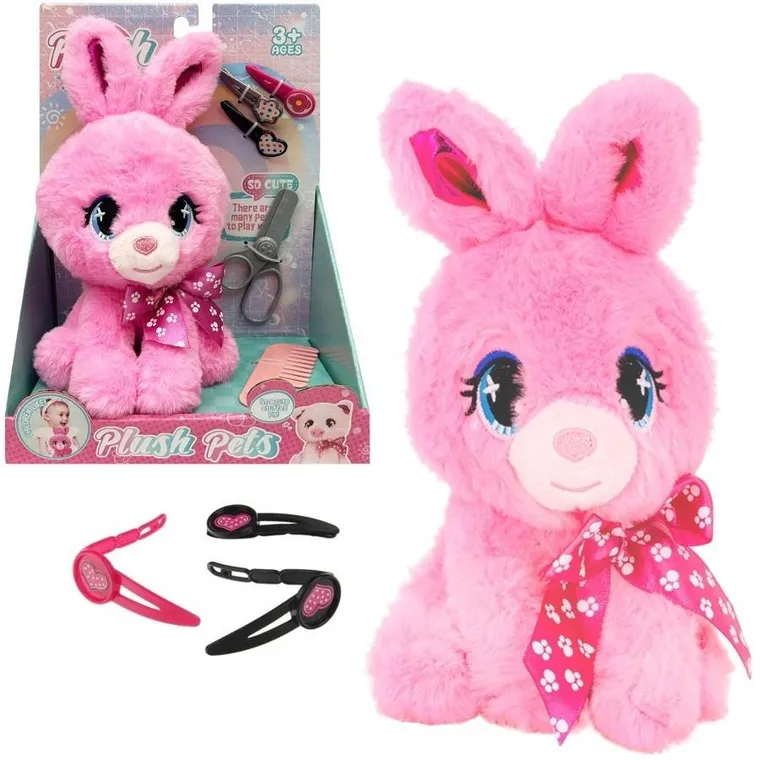 Trifox, króliczek, pluszak z akcesoriami