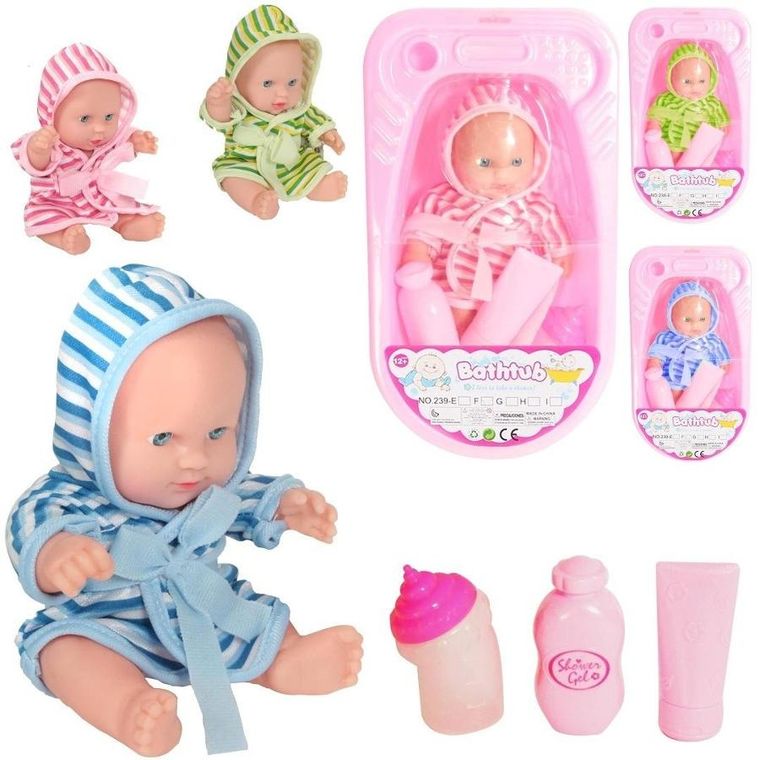 Trifox, lalka bobas w wanience, z akcesoriami, 1 szt.