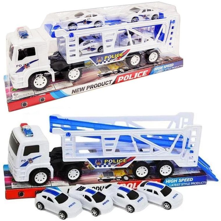 Trifox, laweta policyjna z pojazdami