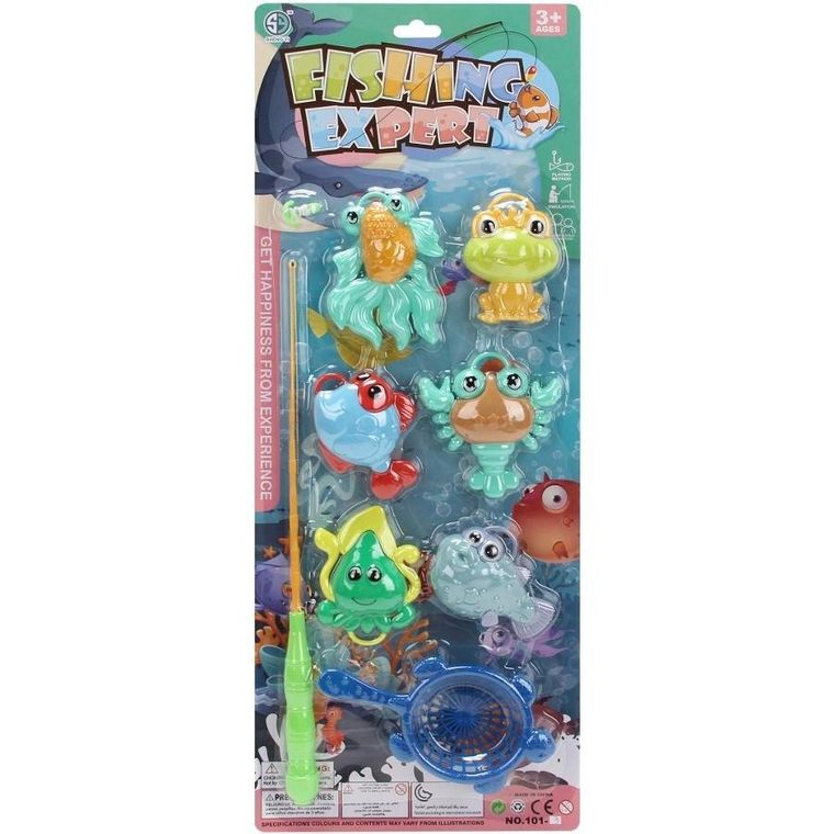 Trifox, łowienie rybek, gra zręcznościowa, 8 elementów