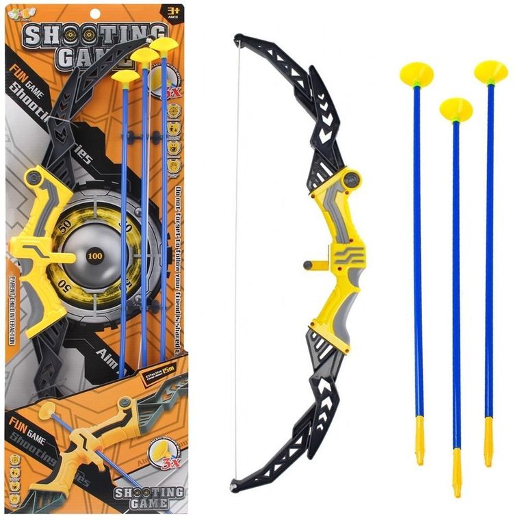 Trifox, łuk ze strzałami