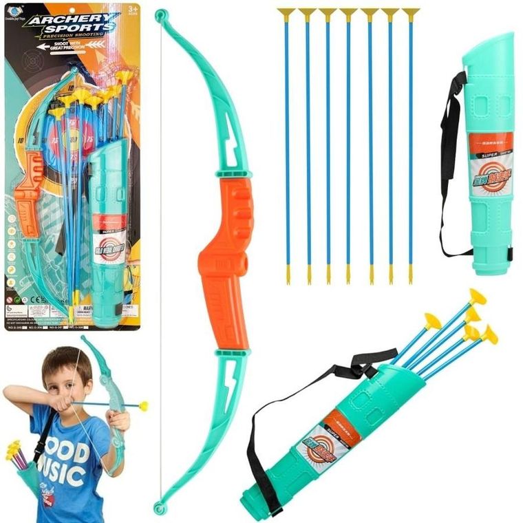 Trifox, łuk ze strzałami