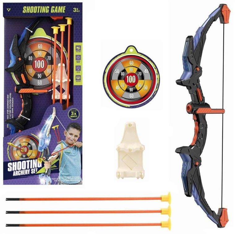 Trifox, łuk ze strzałami