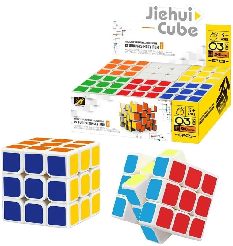 Trifox, magiczna kostka, łamigłówka, 3-3