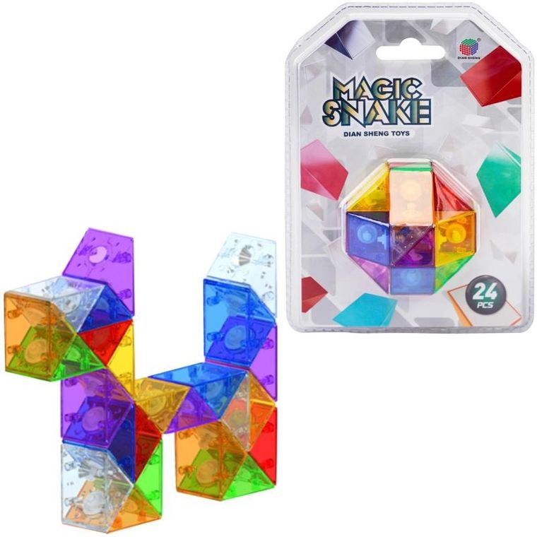 Trifox, magiczny wąż, łamigłówka, 24 elementy