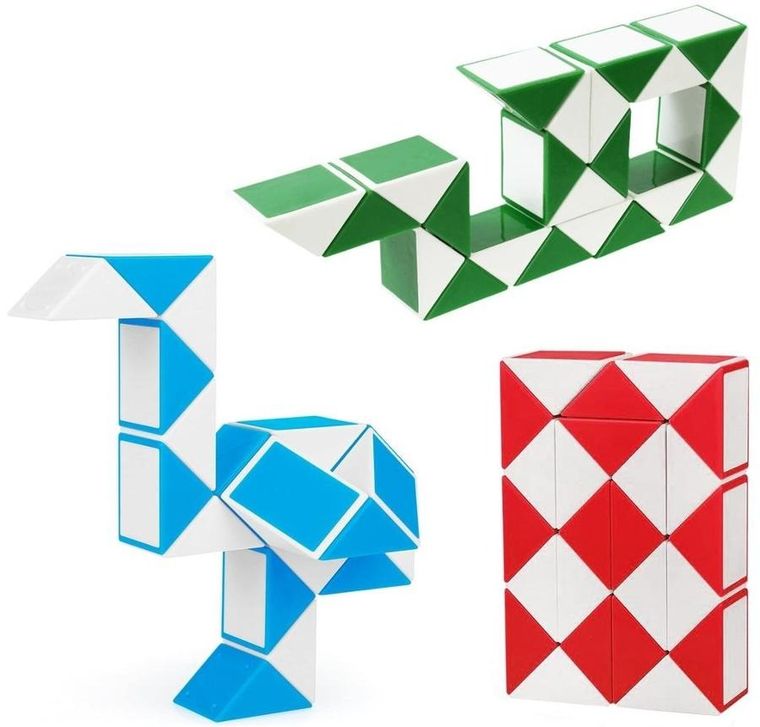 Trifox, magiczny wąż, układanka, 48 elementów