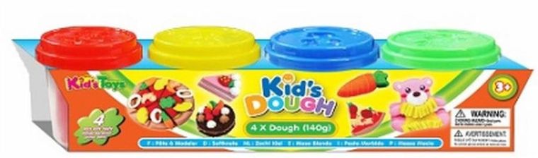 Trifox, masa plastyczna, 140g, 4 kolory