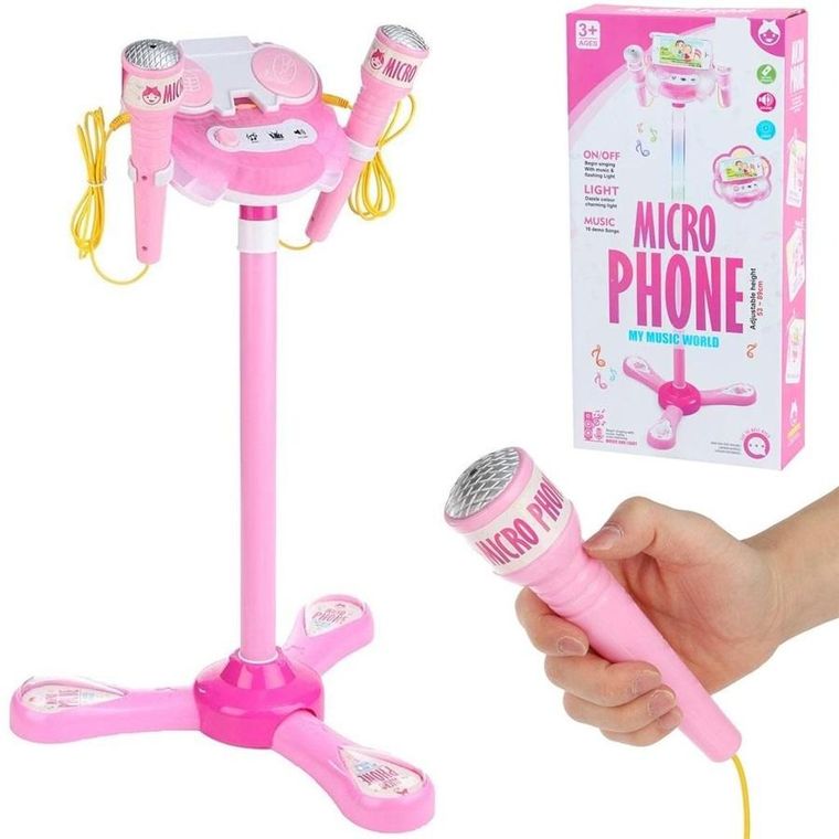 Trifox, mikrofon ze statywem, 2 szt.