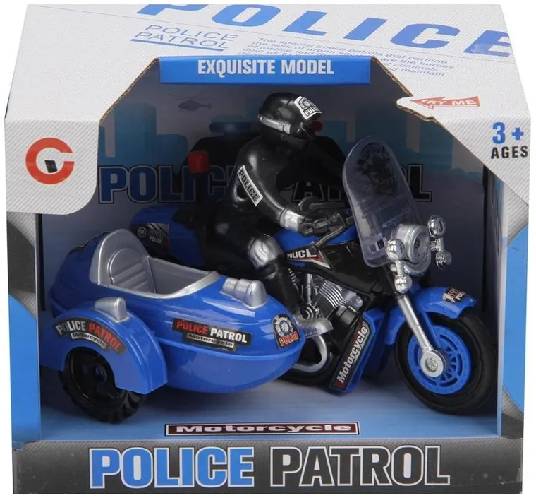 Trifox, motocykl, pojazd ze światłem i dźwiękiem