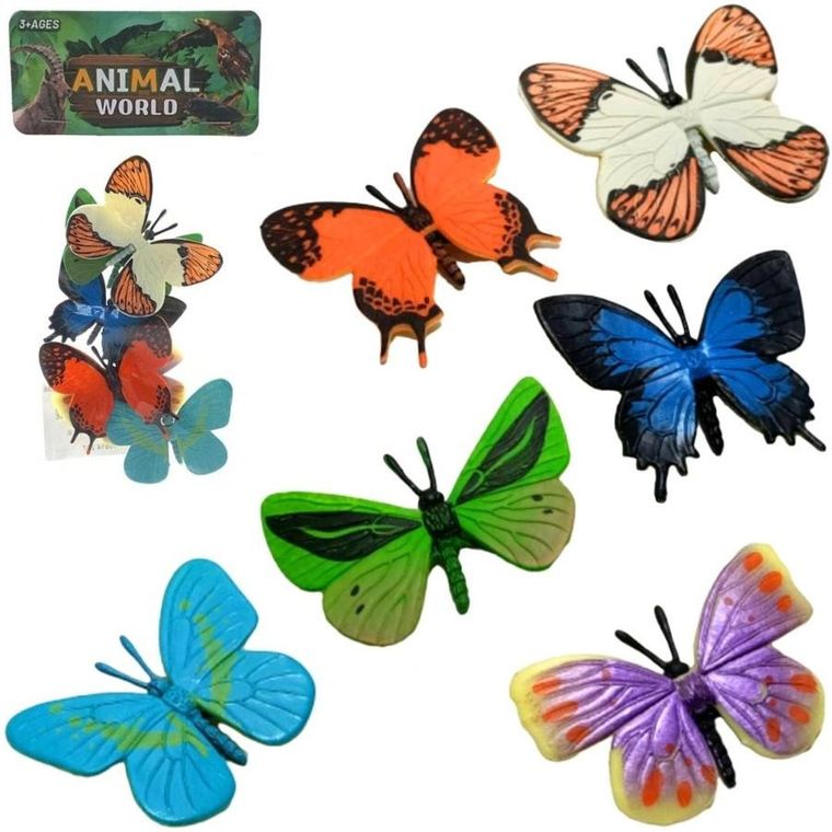 Trifox, motyle, zestaw figurek, 6 szt.