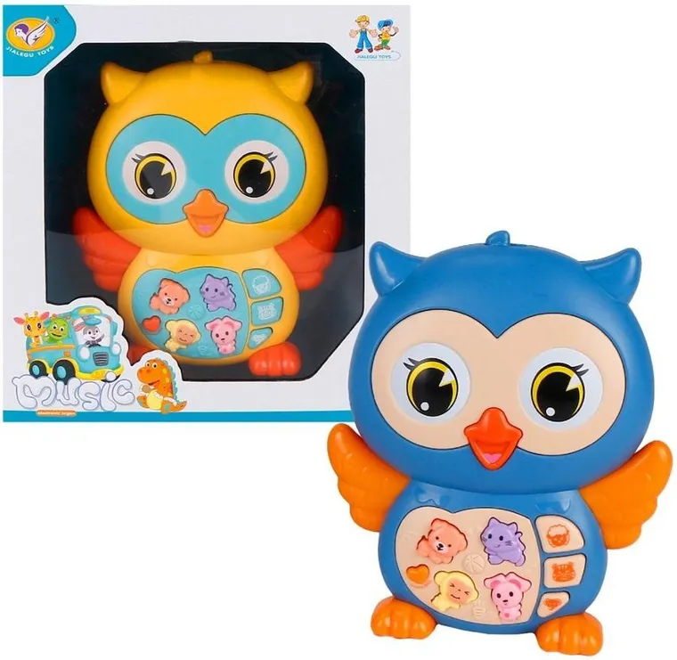 Trifox, muzyczna sowa, zabawka interaktywna