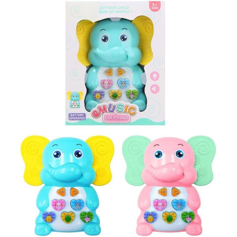 Trifox, muzyczny słonik, zabawka interaktywna