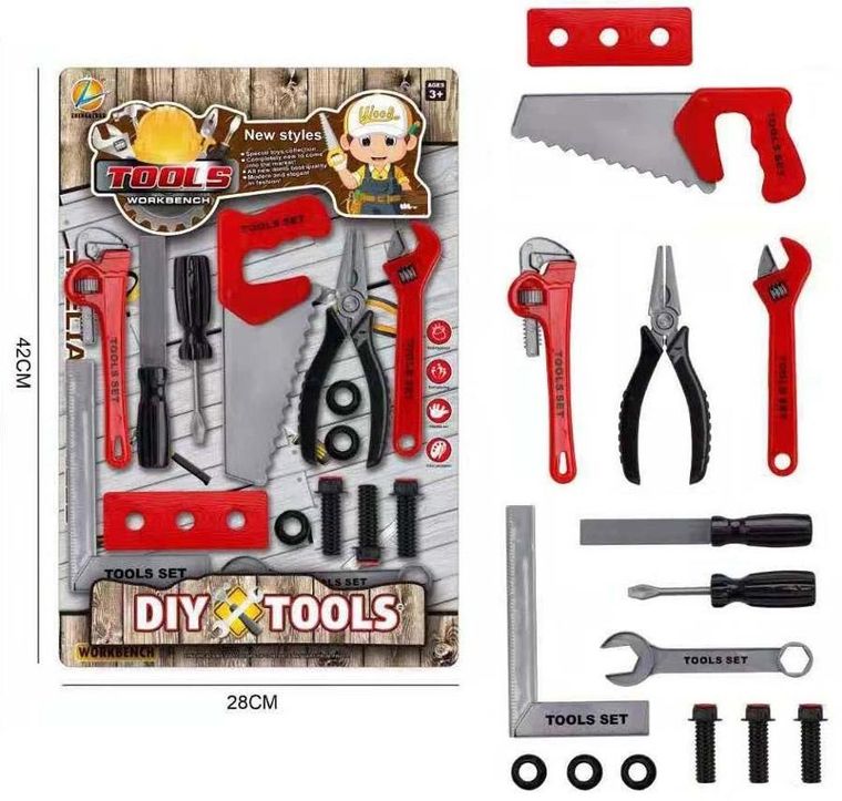 Trifox, narzędzia budowlane, 15 elementów