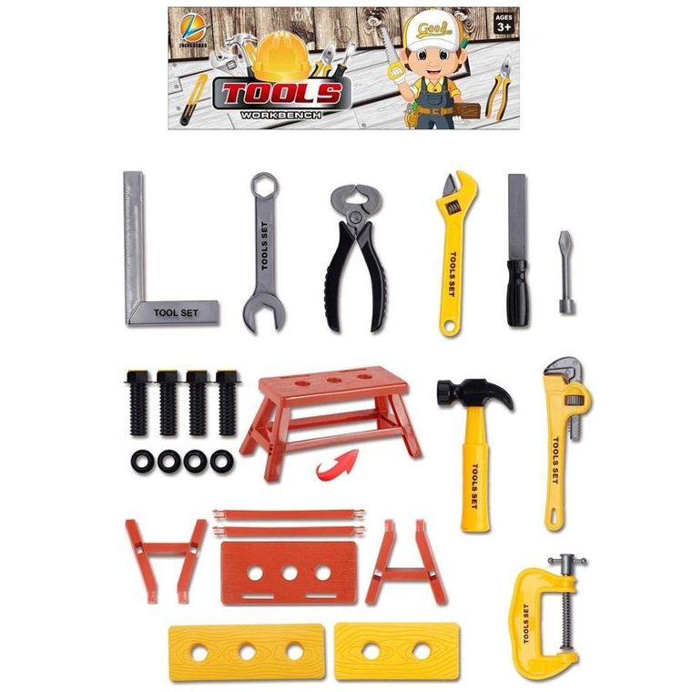 Trifox, narzędzia budowlane, 24 elementy