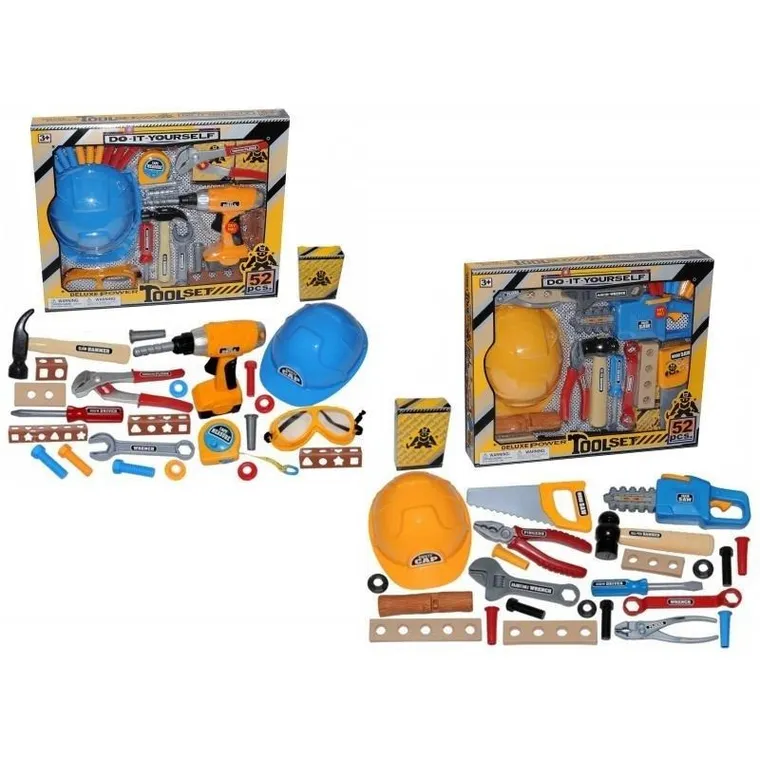 Trifox, narzędzia budowlane, 52 elementów