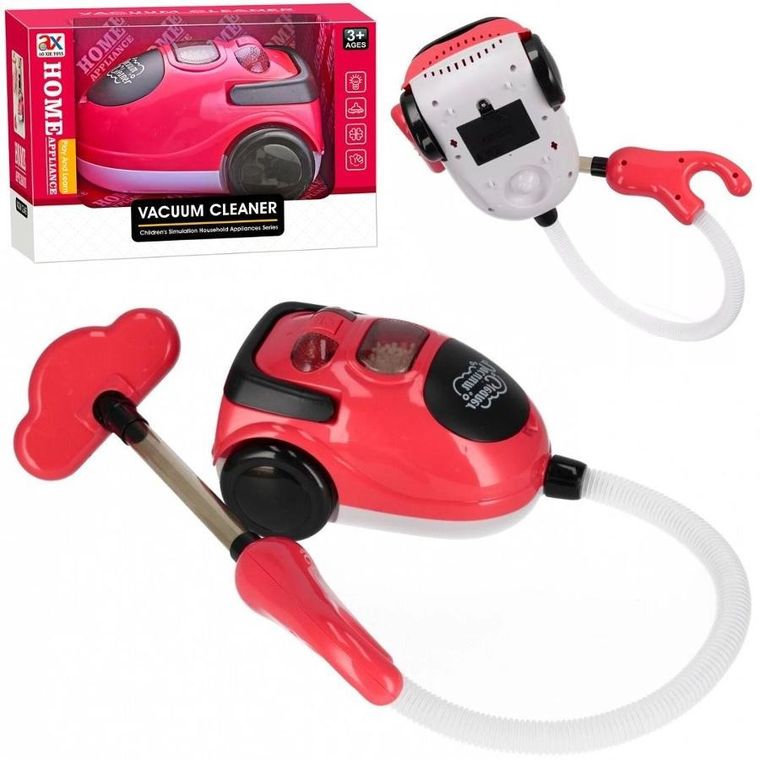 Trifox, odkurzacz interaktywny, czerwony