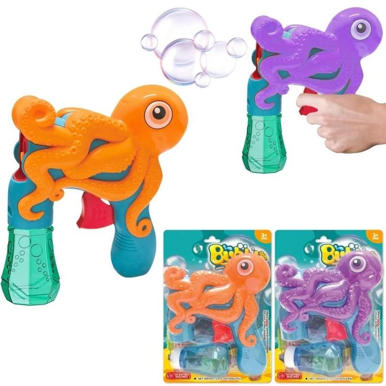 Trifox, ośmiornica, pistolet na bańki, 1 szt.