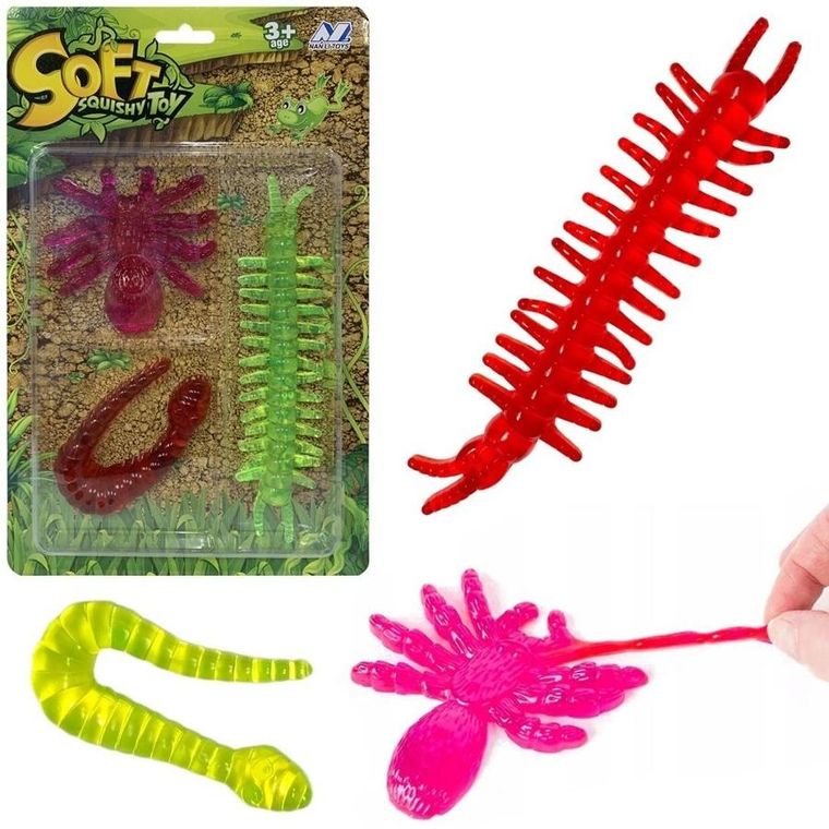 Trifox, Owady, zestaw żelowych figurek, 3 szt.