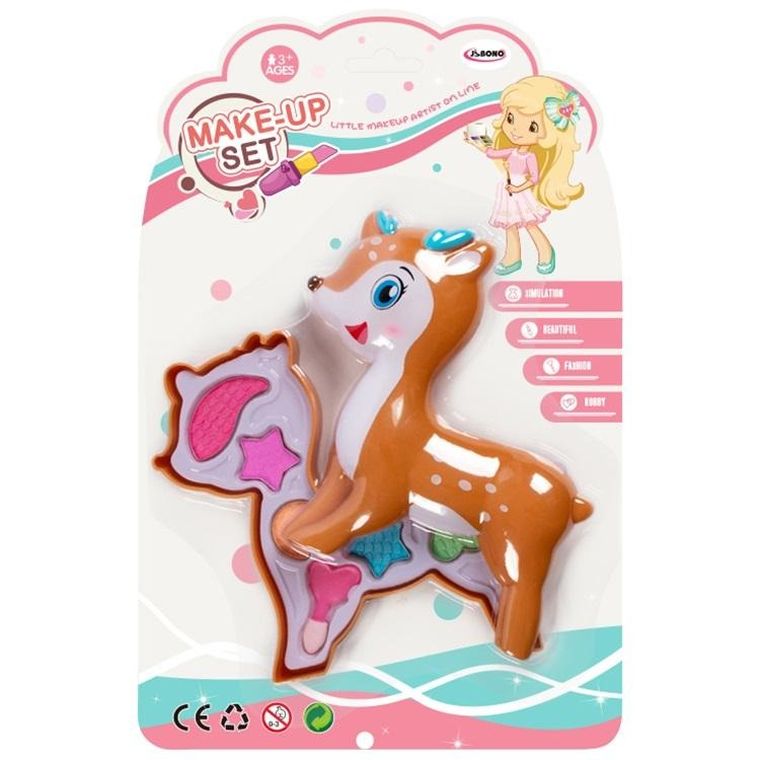 Trifox, paletka do makijażu, zestaw kosmetyków, jelonek