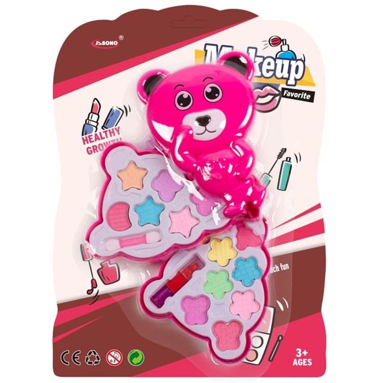 Trifox, paletka do makijażu, zestaw kosmetyków, miś