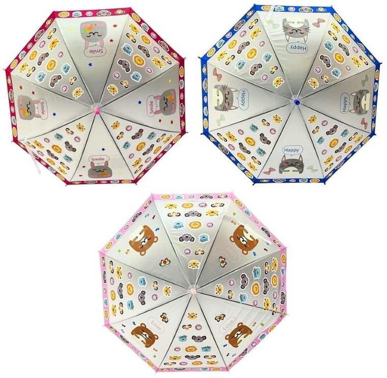 Trifox, parasolka dziecięca, zwierzęta, 1 szt.