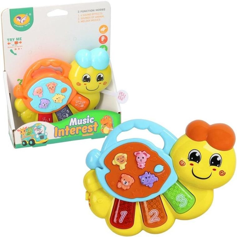 Trifox, pianinko, gąsiennica