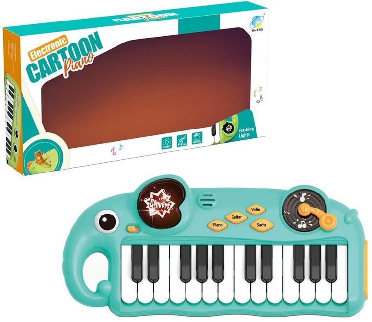 Trifox, pianinko, słoń