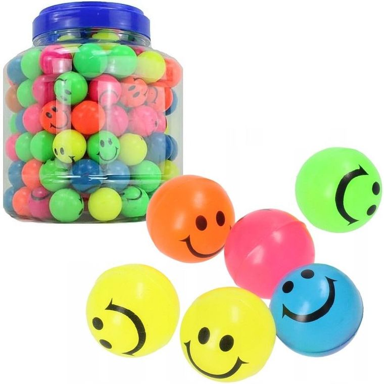 Trifox, piłki kauczukowe, buźki, 28 mm, 60 szt.