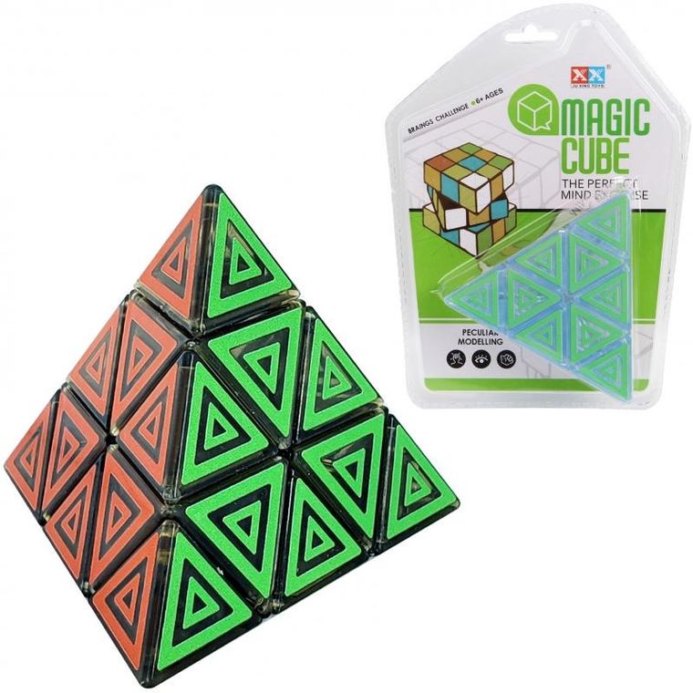 Trifox, piramida, magiczna kostka, łamigłówka, 1 szt.