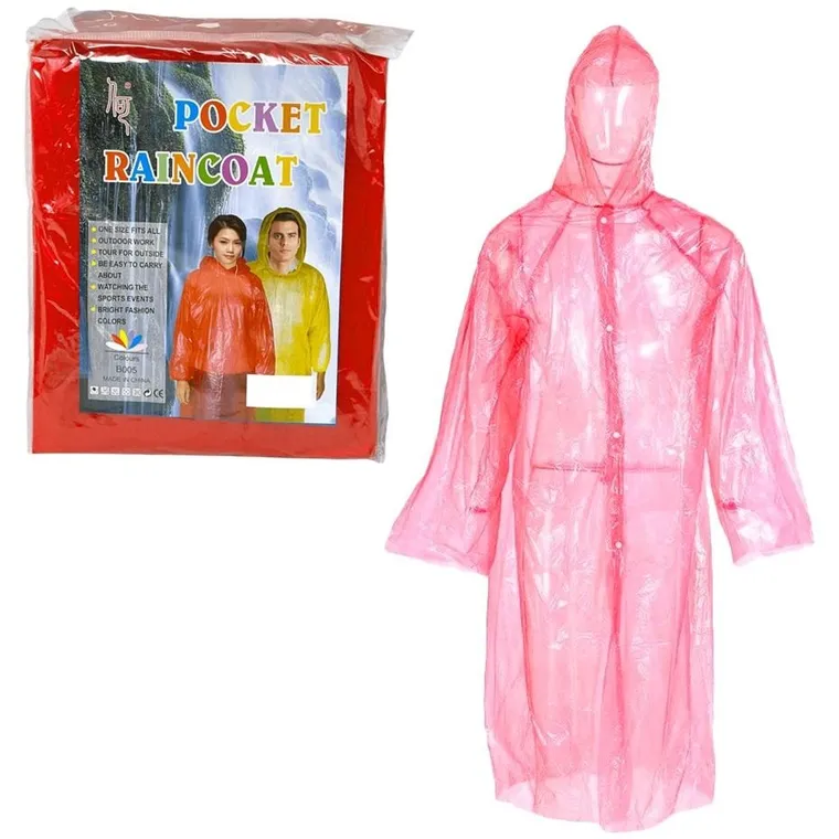 Trifox, płaszcz przeciwdeszczowy na zatrzaski