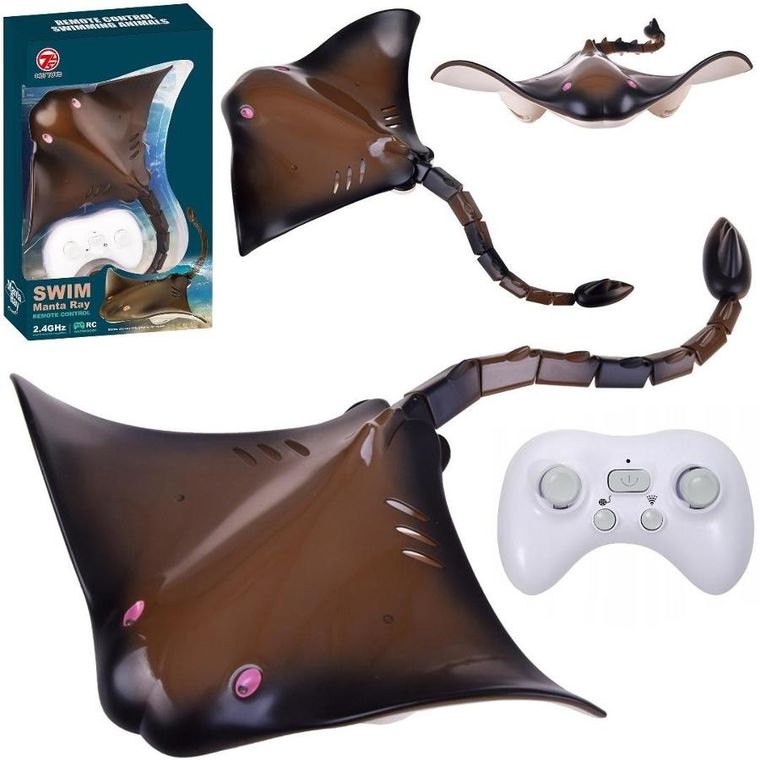 Trifox, płaszczka pływająca, zdalnie sterowana