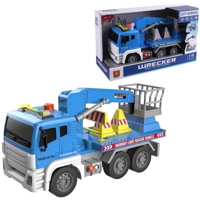 Trifox, podnośnik, pojazd z dźwiękiem