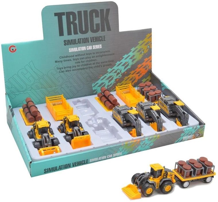 Trifox, pojazd budowlany z przyczepą, 1 szt.