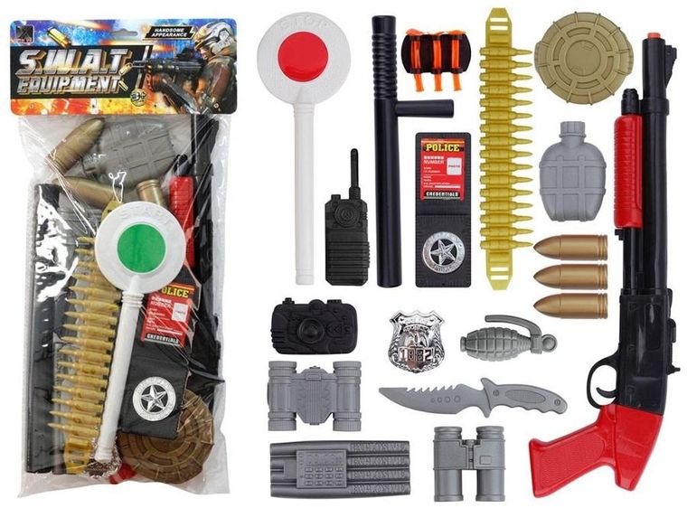 Trifox, Policjant, zestaw akcesoriów