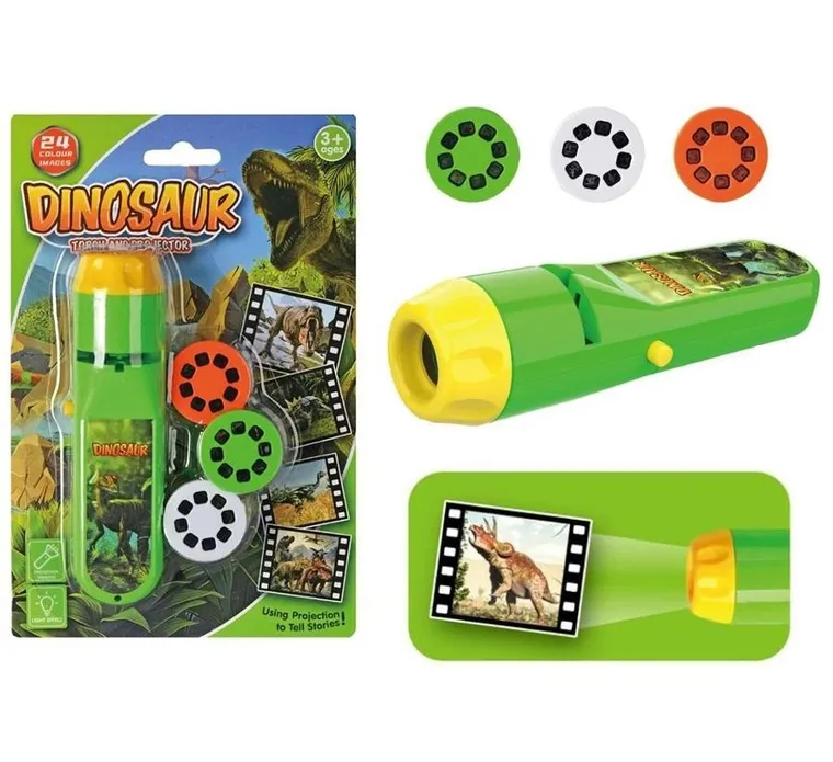 Trifox, projektor, dinozaury