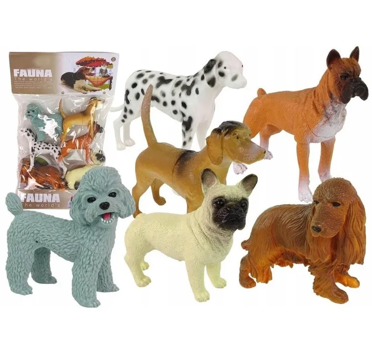 Trifox, Psy, zestaw figurek, 6 szt.