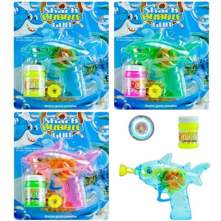 Trifox, rekin, pistolet na bańki, 1 szt.