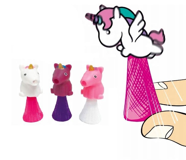 Trifox, skoczek, jednorożec, zabawka interaktywna, 1 szt.