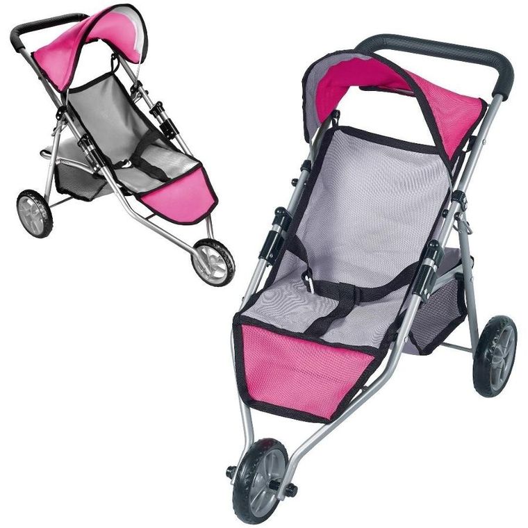 Trifox, sportowy wózek spacerówka dla lalki bobas
