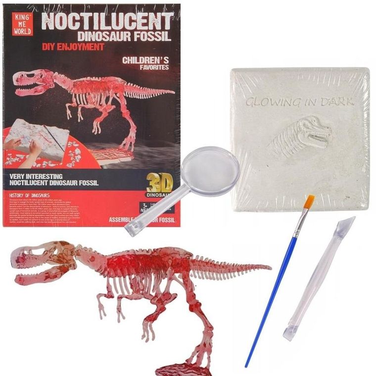 Trifox, szkielet dinozaura, wykopaliska, zestaw naukowy