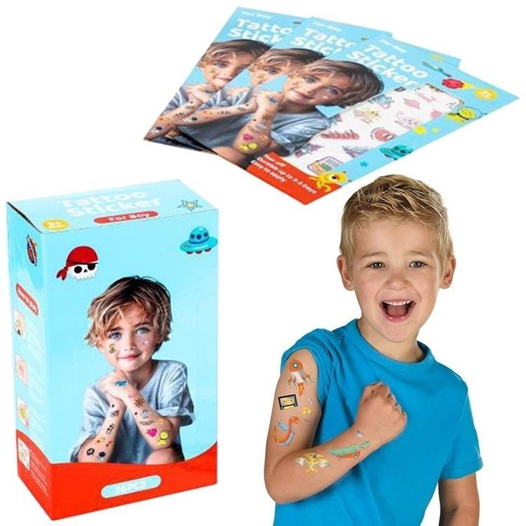 Trifox, tatuaże dla dzieci, 60 szt.