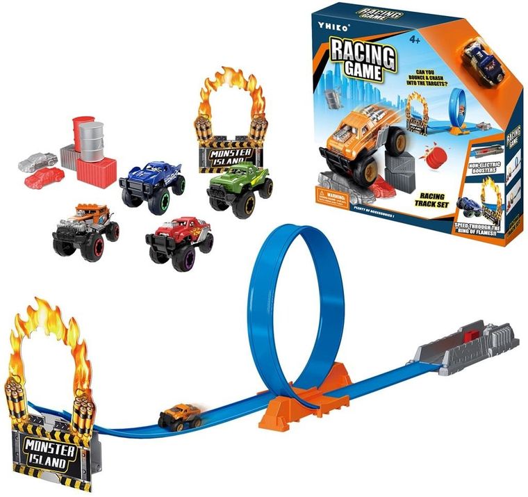 Trifox, tor wyścigowy z pętlą i pojazdem