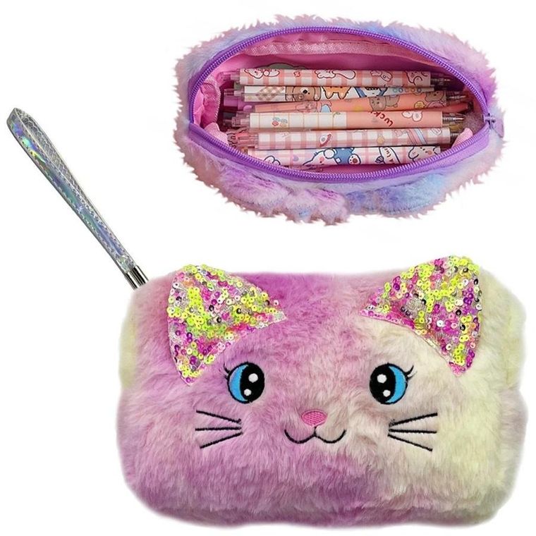 Trifox, torebka pluszowa, kotek