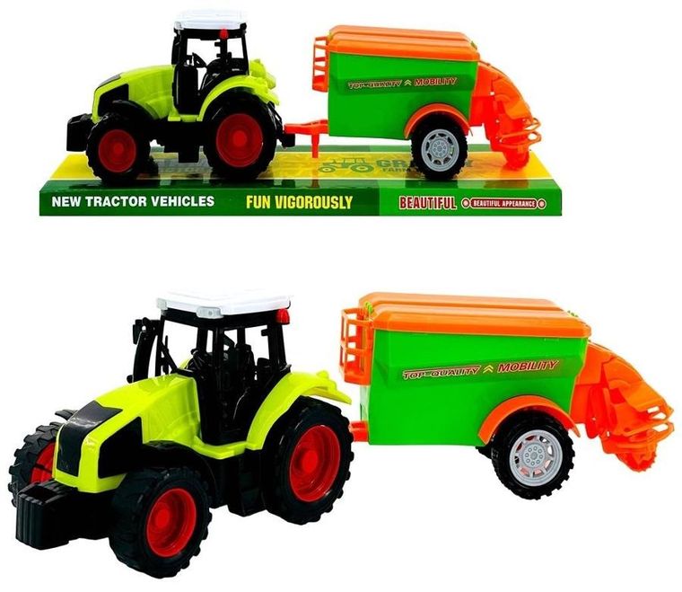 Trifox, traktor z maszyną rolniczą, pojazd