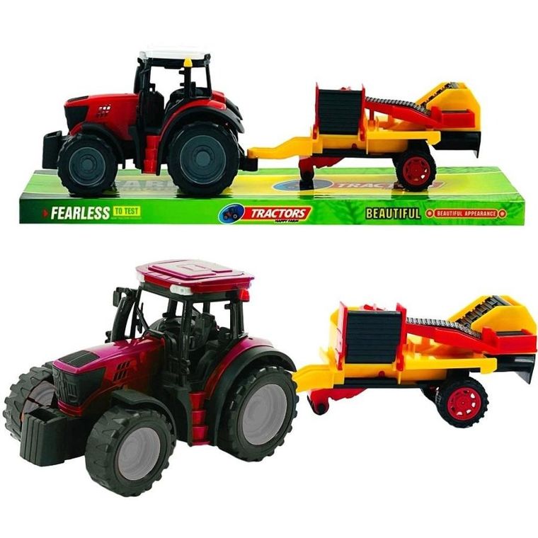 Trifox, traktor z maszyną rolniczą, pojazd